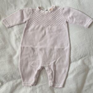 Baby Girl Knit Romper